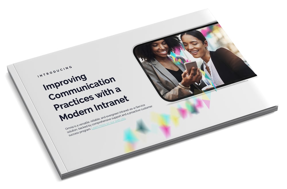 Improving Communication Practices with a Modern Intranet